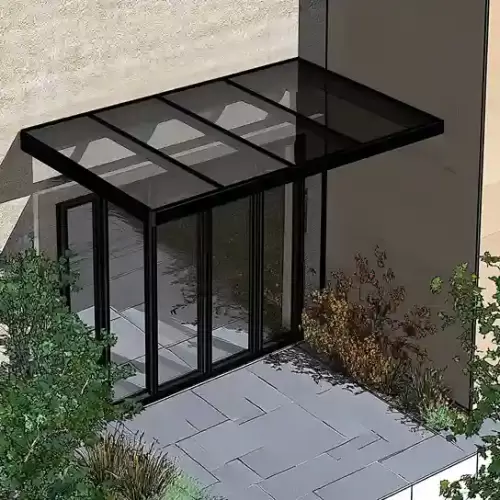 Aluminum Framed Glazed Canopy